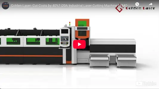 Golden Laser- Cut Costs by 40%? i20A Industrial Laser Cutting Machine DEMO